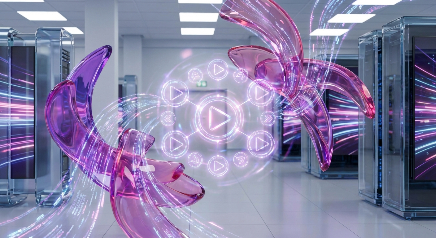 Media infrastructure diagram